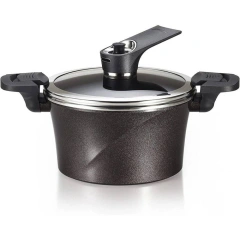 HAPPYCALL Garnek Próżniowy Vacuum Pot 20 cm / 2,8 l - brązowy wysoki