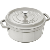Garnek żeliwny okrągły 2.2 ltr, truflowy - Staub