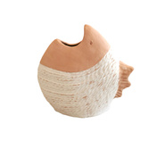 Rituali Domestici Gallura Wazon ryba niski 24 x 10 x 24 cm