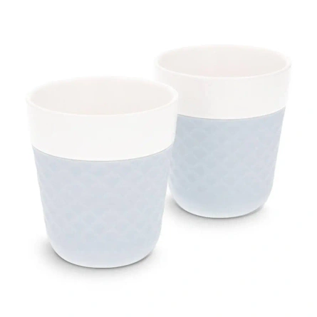 Kubeczki Porcelanowe Do Herbaty 2szt Niebieskie - Cookut