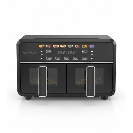 Frytkownica beztłuszczowa dwukomorowa Wartmann WM-2511 11L Dual Air Fryer 3w1 Infrared