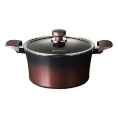 HAPPYCALL Garnek tytanowy IH 24 cm Wysoki