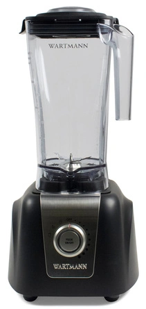 Blender wysokoobrotowy Wartmann WM-1807 HS, czarny, 30 000 obr./min, kielich Tritan 2 l