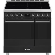 Smeg - Kuchnia wolnostojąca C92IPMB2 SYMFONIA - czarny