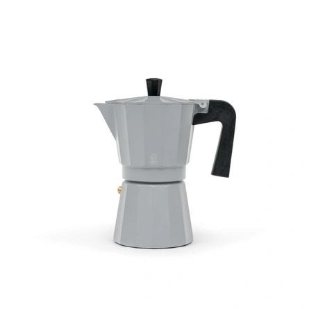 Kawiarka Włoska Moshi 6 Cups - Szara / Leopold Vienna
