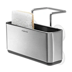 Pojemnik do zlewu Slim – stal nierdzewna Simplehuman