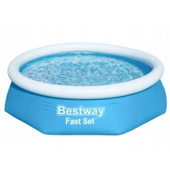 Basen rozporowy Fast set z pompą filtracyjną 2.44 m x 61 cm - Bestway