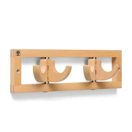 Wieszak ścienny Foppapedretti Flat 2 Natural – naturalny