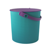 Wiadra 10 ltr Turkusowy Hachiman Omnioutil