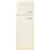 Smeg - Chłodziarko-zamrażarka FAB30LCR6 50'S RETRO STYLE - kremowy