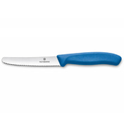 Nóż do warzyw Victorinox 6.7832.C1 z ząbkowanym ostrzem 11 cm, niebieski