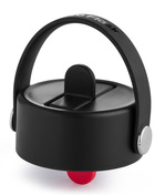 Zakrętka ze słomką Hydro Flask Wide Mouth Flex Straw Cap, czarna