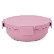 Miska na sałatkę Brabantia Make & Take 1,3 l z pojemnikiem na dressing, Lilac Pink