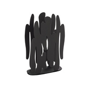 Serwetnik Bark Alessi czarny stal nierdzewna lakierowana 12 cm 