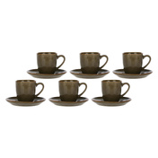 Zestaw 6 Filiżanek do Espresso 90 ml - Rose&Tulipani