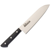Nóż Santoku Masahiro MV-L 17,5 cm, stal MBS-26, rękojeść pakkawood