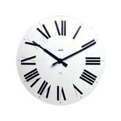 Zegar ścienny Alessi 28 cm biały