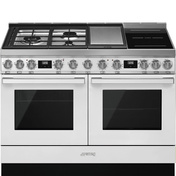 Smeg - Kuchnia wolnostojąca Portofino CPF120IGMPWH - biały