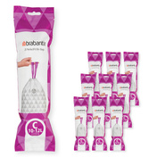 Worki na śmieci Brabantia PerfectFit rozmiar C 10-12 l, 10 rolek po 20 szt.