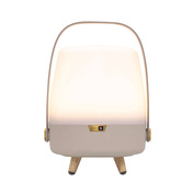 Przenośne lampy z głośnikiem Lite-Up Play Mini - Beżowy