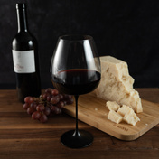 Kieliszki do wina Trebonn SplitGlass Origini Langhe, czarne, 650 ml, 2 szt., bez nóżki