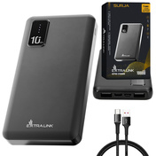 EXTRALINK EPB-098B 10000mAh Powerbank Czarny USB-C szybkie ładowanie przenośny akumulator