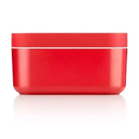 Foremka i pudełko do lodu Ice Box  - czerwony - Lekue