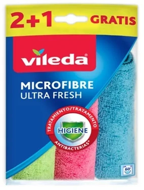 Ściereczka Vileda Mikrofibra Ultra Fresh 3 szt - Vileda